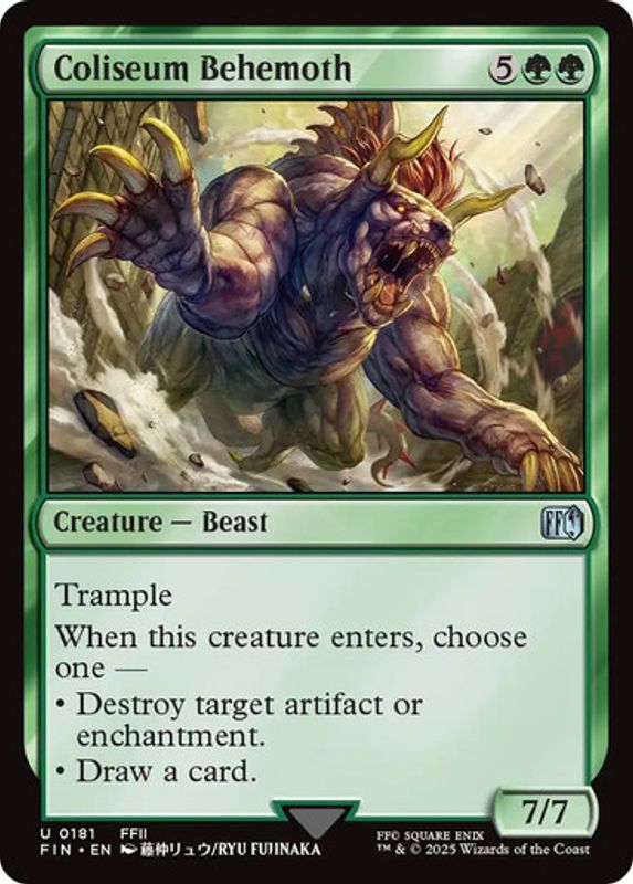 Coliseum Behemoth (Foil)